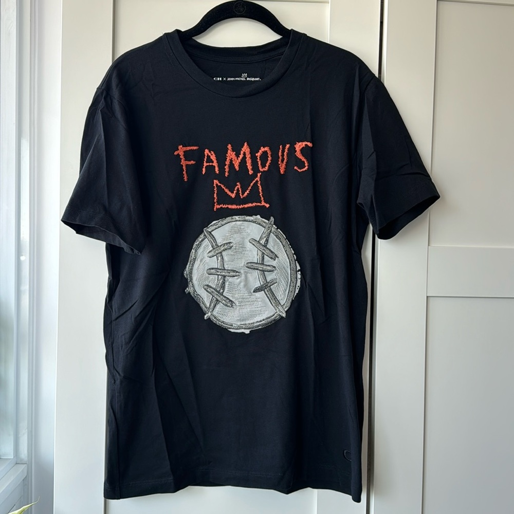 Coach x Jean Michel Basquiat collaboration tee. Small